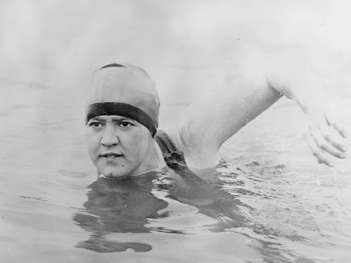 Gertrude Ederle's Channel Swim