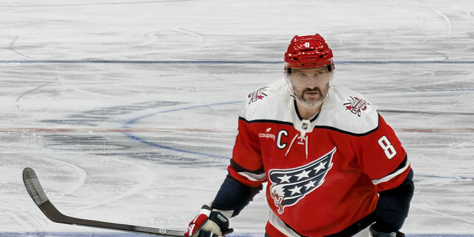 Alex Ovechkin in a Washington Capitals jersey in 2026